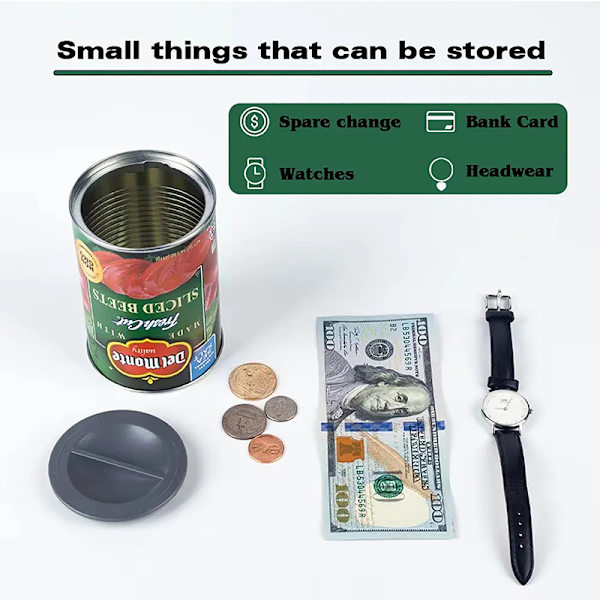 Hidden Safe Compartment Diversion Safe Cans Secret Stash Hidin D