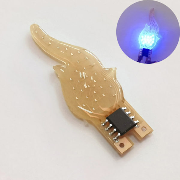 3v Led Cob Flash stearinlys Fleksibel Filament Diode Light Decorati Red
