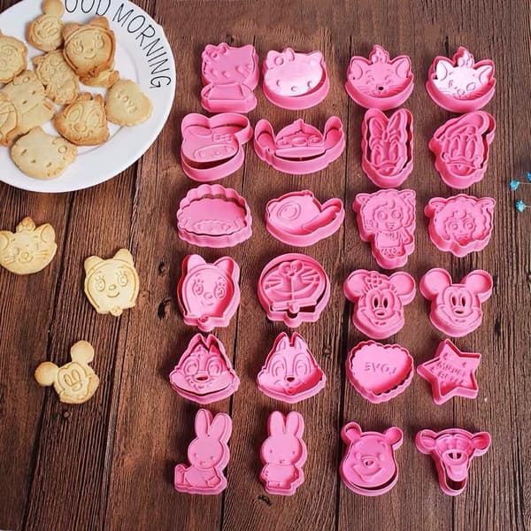 3D Cartoon Cookie ters Grönsaksfruktsmörgås ter Bakning Kitc F