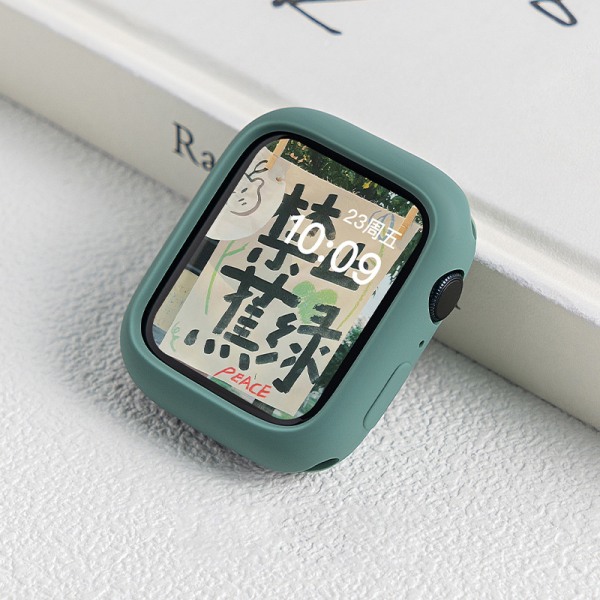 Candy Soft Silikone Cover til Apple Watch Case Protection Shell green 40mm