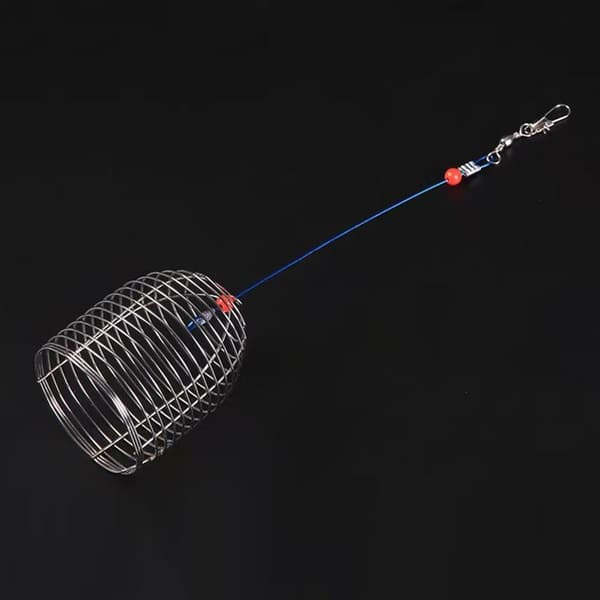 Fiskegrej i rustfrit stål, lille fiskemadding, redebur, fiskeri G A4