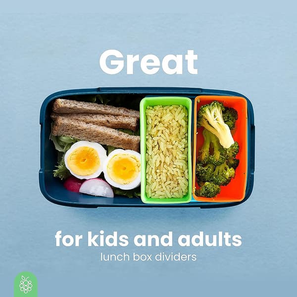 1 st silikontillbehör sushiförvaringsfoder mjuk lunchlåda Purple L