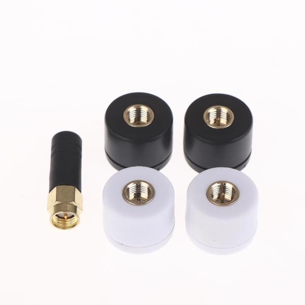 1/2 stk 2.4G Antenne Zigbee Mini Stick Smart Home Bluetooth Rout 433MHZ Black SMA X1