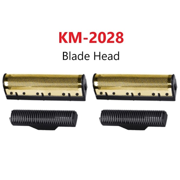 Erstatning elektriske barbermaskiner Blader Golden Foil Head Net for KM