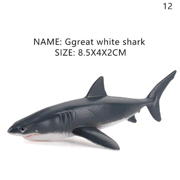 Simulation Marine Life Action Figuurit Ocean Animal Model Educationat A12
