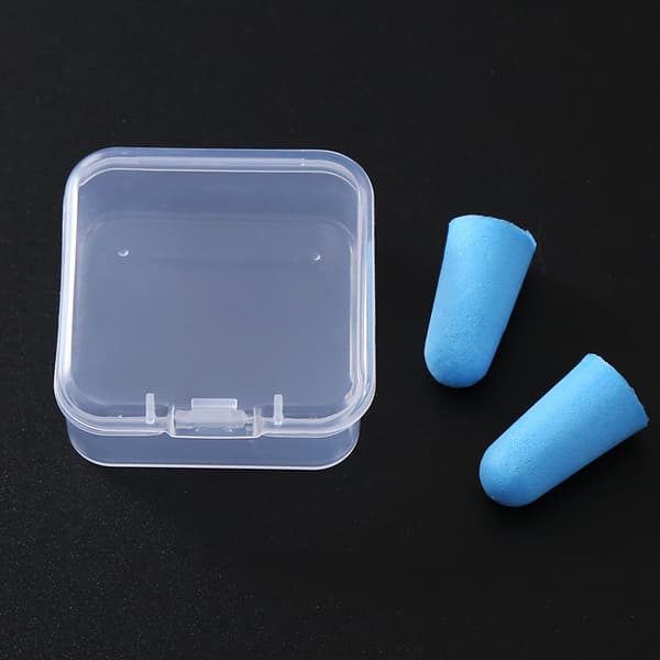 2 stk. gennemsigtig opbevaringsboks i plast til småting 2PCS