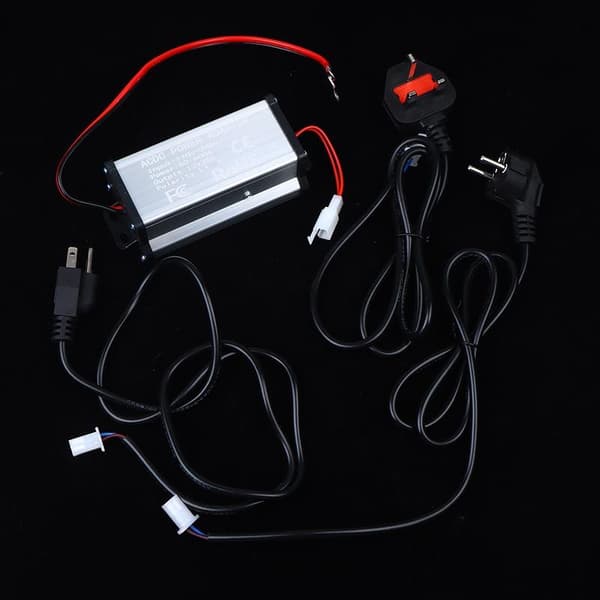 EU/UK/US stik strømomformer 230V til 12V adapter til diesel Ai A2
