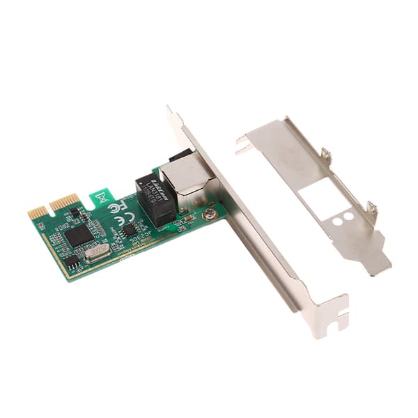 10/100/1000 Mbps Gigabit Ethernet LAN PCI Express PCI-E netværk 1Set