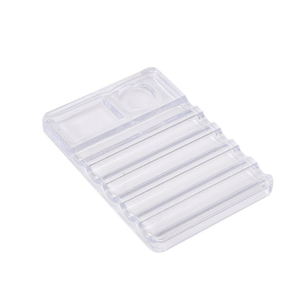 Nail Art Painting Pensel Holder Nail Brush Rack Painting Pen Res Transparent