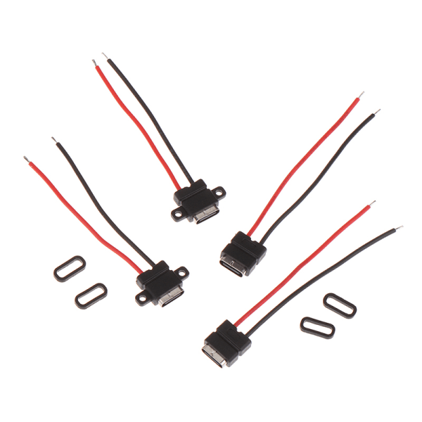1kpl USB Type C -liitin hitsauslanka naarasliitin Type-c Cha 1(2P)