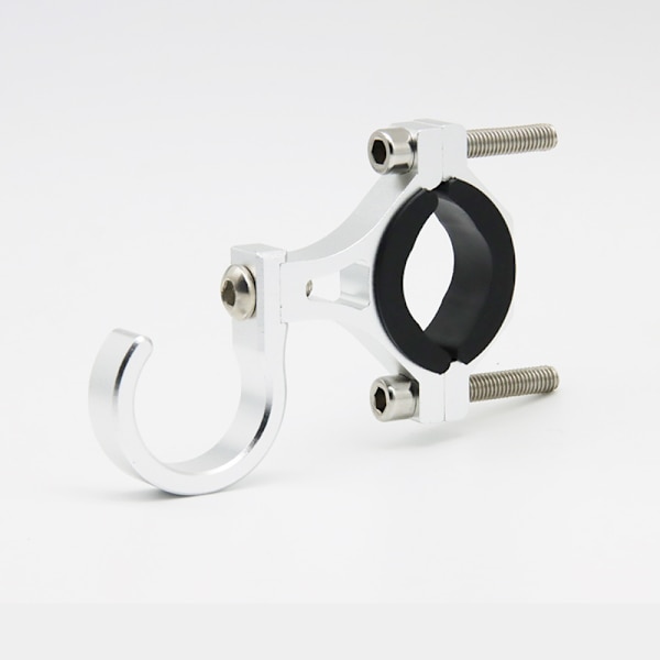 1 pakke Cykel hængetaske Hook Claw Elektrisk Scooter Forkrog f silver