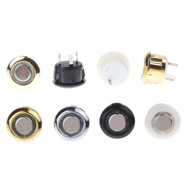 Touch Head Induksjonsbryter For LED Strip DIY Sengeskap Cabine Chrome Three Legs