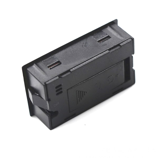 Mini LCD digital termometer Hygrometer Temperatur inomhuskonv Black
