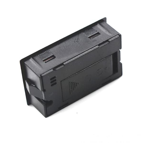 Mini LCD digitalt termometer Hygrometer Temperatur Innendørs konv Black