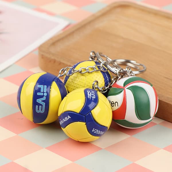 Volleyboll Nyckelringprydnader Affärsvolleybollgåvor Beach B A1