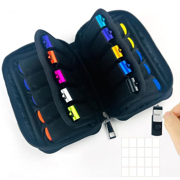 USB-flashdrev etui opbevaringsetui holder opbevaringstaske USB-flash 1
