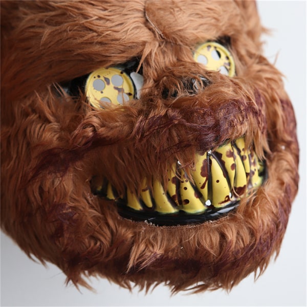 Bear Cosplay Mask Halloween Carnival Party Head Cover Masquer A