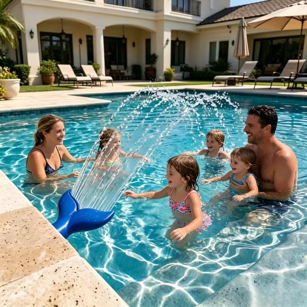 Universal Swimmingpool Fontæne Vandfald Sprinkler Beluftning C A3 A3