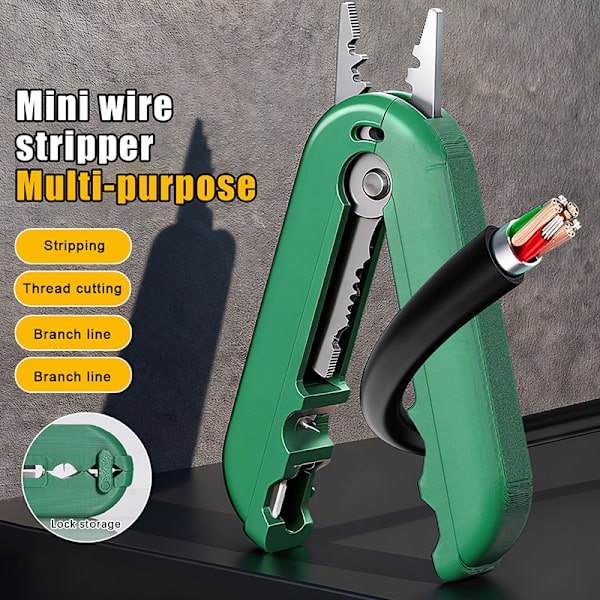 Multifunksjonell Elektriker Tang Avisolering Mini Trådkutter