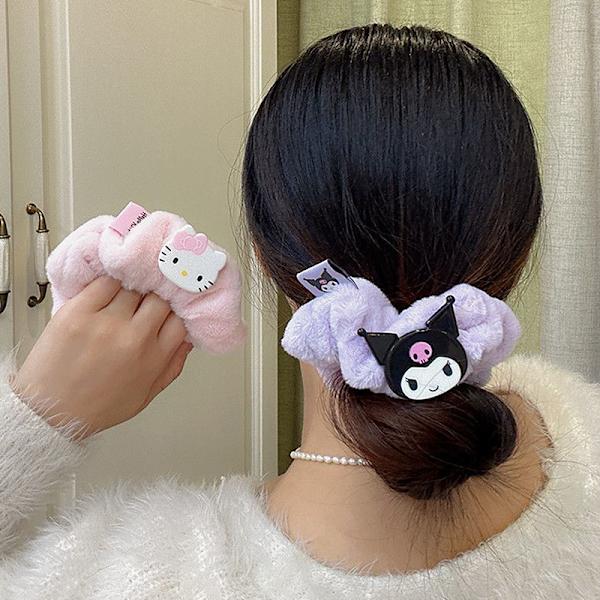 Anime Kawaii Hair Band Kuromi Melody Cinnamoroll Women Cartoon Blue