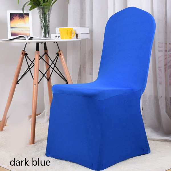 1kpl cover polyesteri Stretch Slipcover Party Univ Dark blue