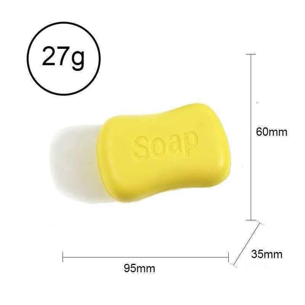1PC Knasende Sæbebold Stressbold Fyldt Blødt Fidget Legetøj White