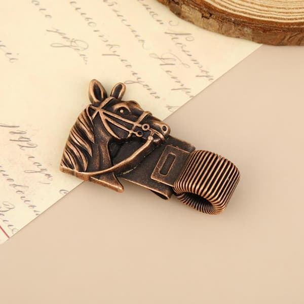 1 stk. vintage insekt metal penneclips A4