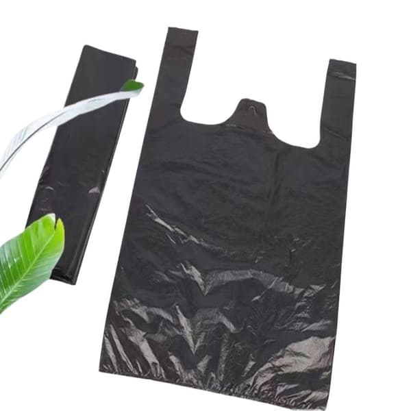 100 stk. vestplastpose husholdningsfortykket plastpose engangs A3