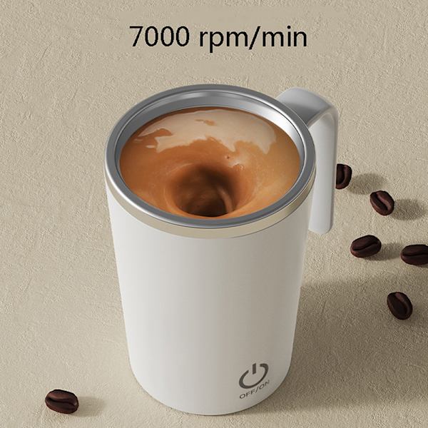 Automatisk selvomrørende magnetkrus Ikke-ætsende smart mixer Green