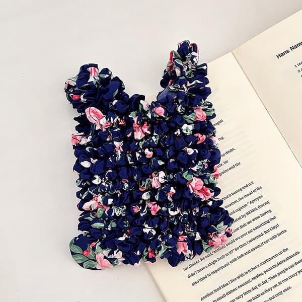 Blomsterudvidelse Fold Plisseret Fleksibel Stræk Mini Indkøbstaske A3