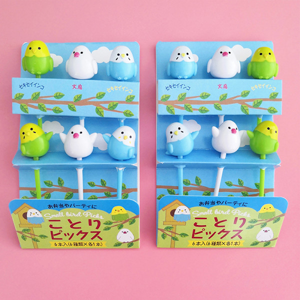e fruktgaffel Mini Cartoon Barn Snack Tårta Dessert Plektrum Toot D