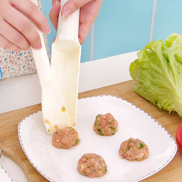 1 Set Köttbulle Maker Kök Matlagning Tool Pattie Fish Ball Burg