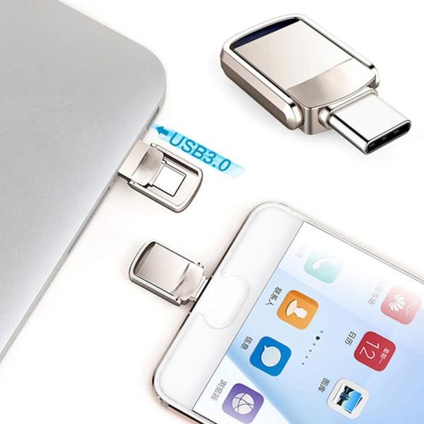 Mini Type C Ultra Dual USB Flash Drives USB 3.0 & Type C Hukommelse