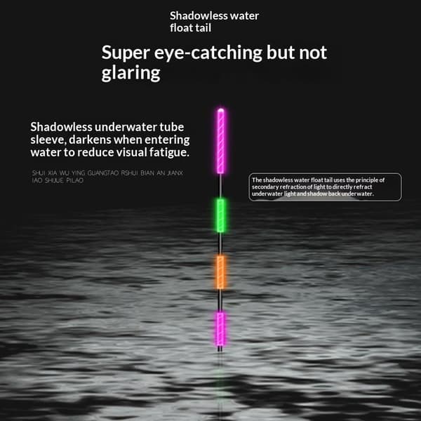 Supersterk LED Smart Float Ultra Sensitive Topp Lysende Elekt F