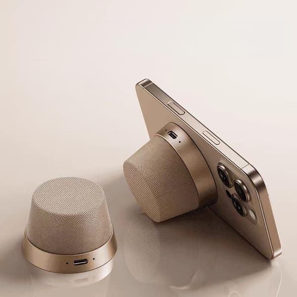 1 uppsättning mini trådlös högtalare Bluetooth-högtalare stark magnet pho A1