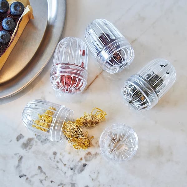 1/ 3 stk. Te Diffusorer Te Blad Si Te Bryg Transparent Ke 3Pcs