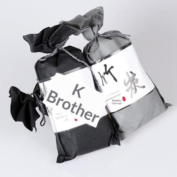 100g Aktivert Bambuskullpose Luftrensende Pose Kull D 1PC