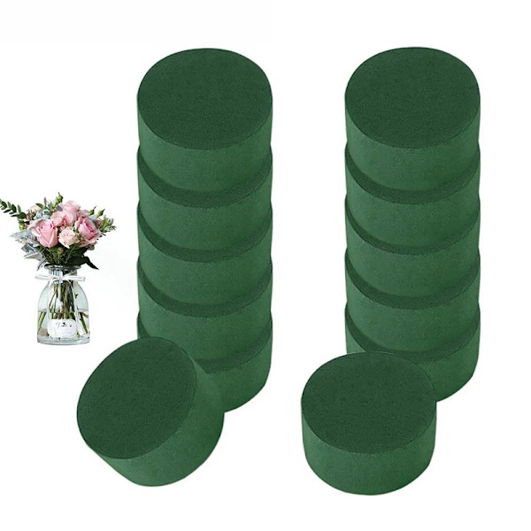 Oasis Våd Skum Cylindre Blomster Mud Blomsterskum Mursten DIY Flori A2