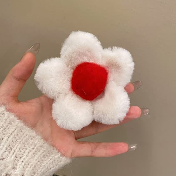 Plys Hårklo Stor Hajclip Simple Barrettes Krabbehår Cli A1