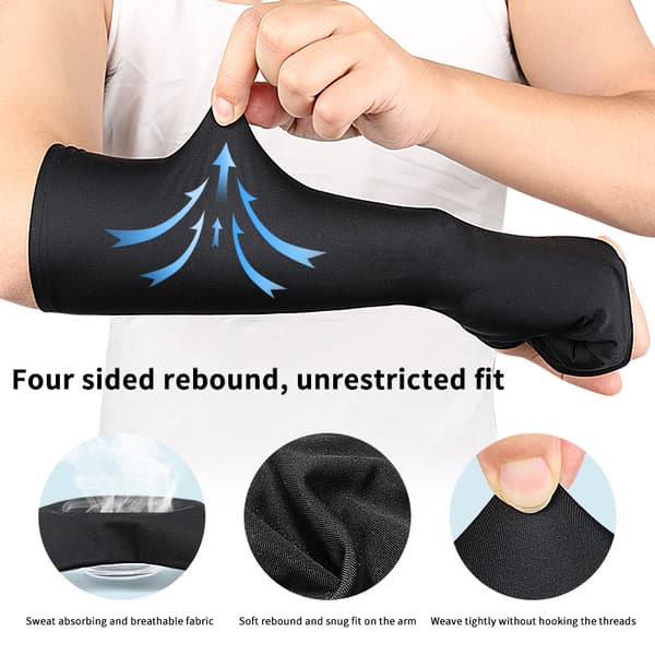 1/2PCS Längre Tvåfingerhandske Konstnär Professionell Grafisk Ritplatta 1pair