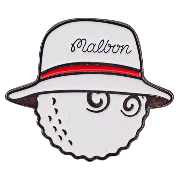 Mark Ball Golf Hat Clip Magnetisk Golf Cap Clips med magnet White