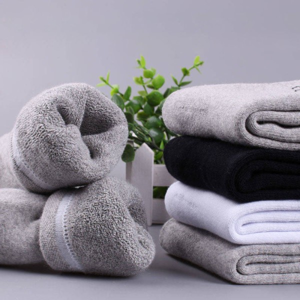 1 par vintervarm tjockare thermal mellanrörsvärme och luggslinga Light gray