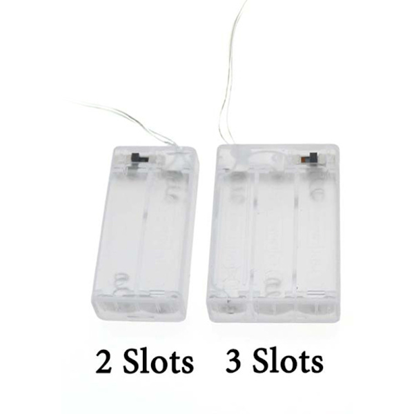 AA Power Batteri Opbevaringskasse Box Holder 2 3 Slots AA Battery S A2