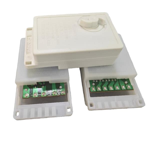 1 sarja LED-himmennin 8-tilan ohjain LED-valoverho A3