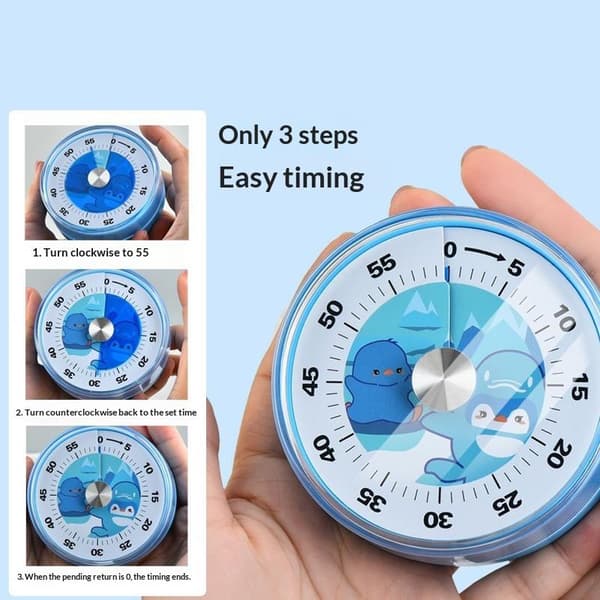 Magnetisk Urtimer Mekanisk Timer Med Høj Alarm Køkken C A3