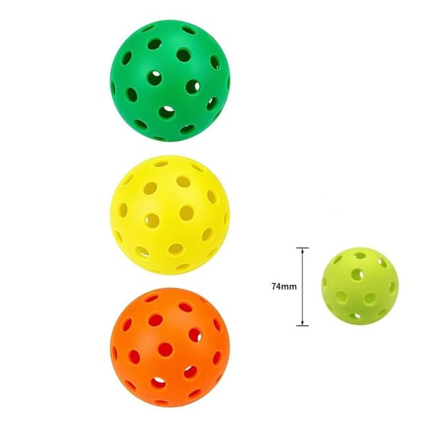 3 st golfbollar för träning, välj hålboll vit blå gul orange A4