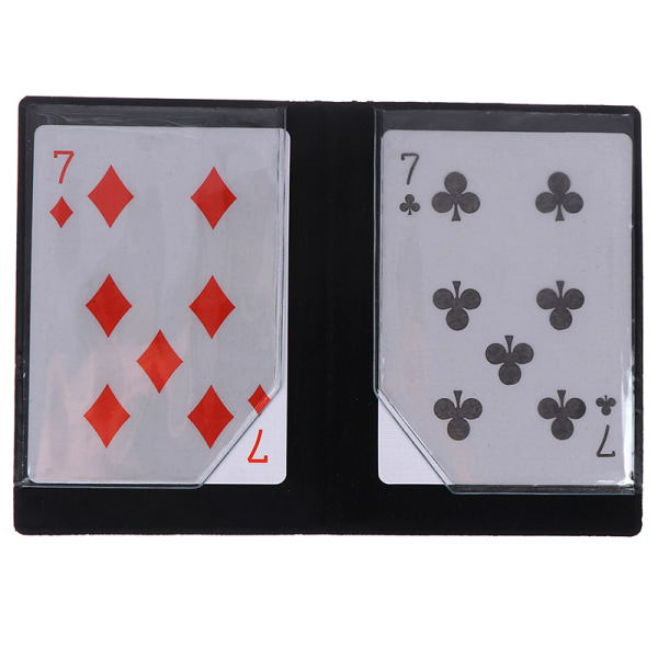 Tegnebogskort med magiske tricks Tegnebog, der smelter med magnet C