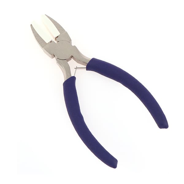 Nylon kjefttang Karbonstål Craft Plat nesetang