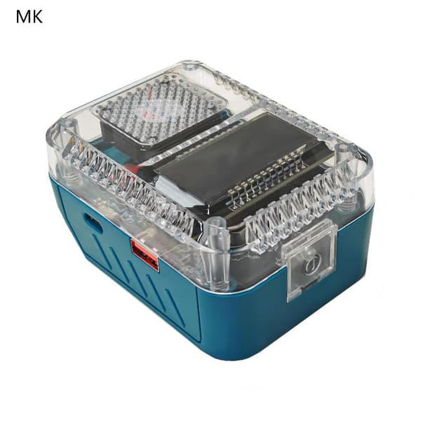 Li-ion batteriadapteromformer bærbar ladekontaktadapter MK