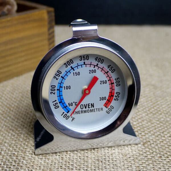 Rustfrit stål ovn termometer temperaturmåler hjem køkken